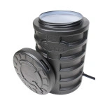 Camin apometru HDPE, termoizolat D.560 H.900 cu instalatie 1