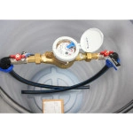 Camin apometru HDPE, termoizolat D560 H900 cu inst. 3/4 si contor DN20 Zenner MNK