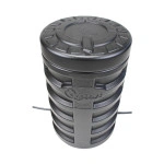 Camin apometru HDPE, termoizolat D560 H900 cu inst. 1/2 si contor DN15 Zenner MNK