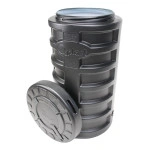 Camin apometru HDPE, termoizolat D560 H1100 cu garnituri DN20