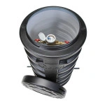 Camin apometru HDPE, termoizolat D560 H1100 cu inst. 1/2 si contor DN15 Zenner MNK