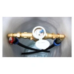 Camin apometru HDPE, termoizolat D560 H1100 cu inst. 1