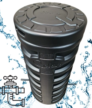 Camin apometru HDPE, termoizolat D.560 H.1200 cu instalatie 3/4