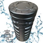 Camin apometru HDPE, termoizolat D.560 H.1200 cu instalatie 3/4