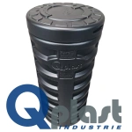 Camin apometru HDPE, termoizolat D560 H1200 cu inst. 3/4 si contor DN20 Zenner MNK