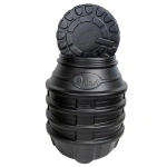 Camin apometru HDPE triplustrat D.800 H.1050 negru cu capac