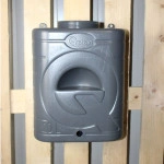 Rezervor PE cu robinet pentru curte/gradina/camping 20L ANTRACIT