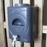 Rezervor PE cu robinet pentru curte/gradina/camping 20L ANTRACIT